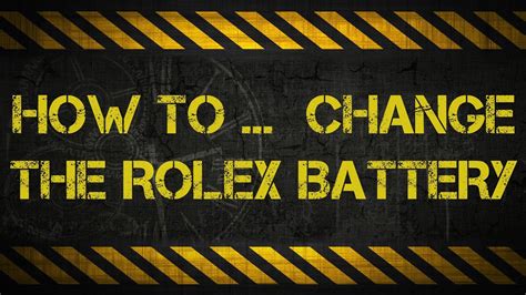 how to change rolex battery|official rolex watch repair locations.